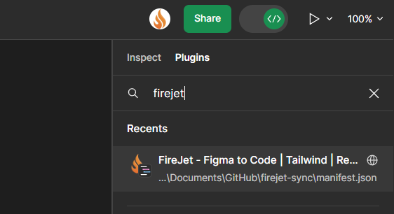 Install FireJet